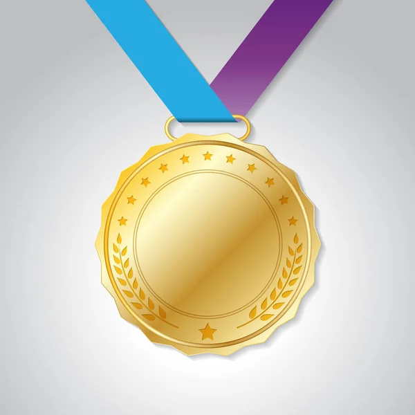 Médaille Première Place Vecteur — Image vectorielle