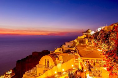gece Santorini