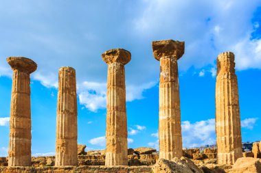Sicilya tapınaklarda vadisinde Yunan tapınağı