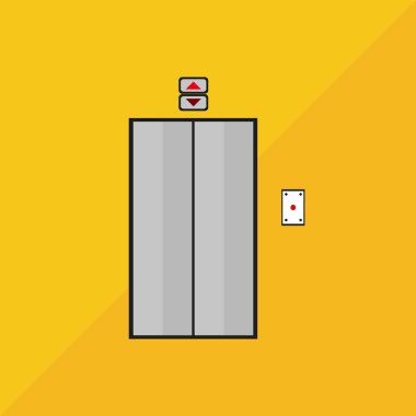 Asansör tasarım düz tasarım