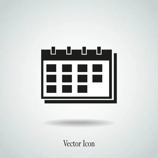 Icône du calendrier — Image vectorielle