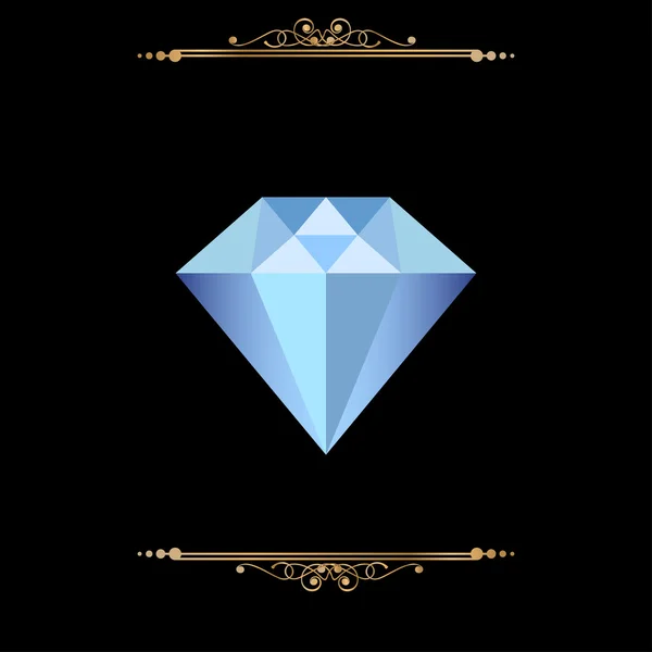 Diamantener Hintergrund — Stockvektor