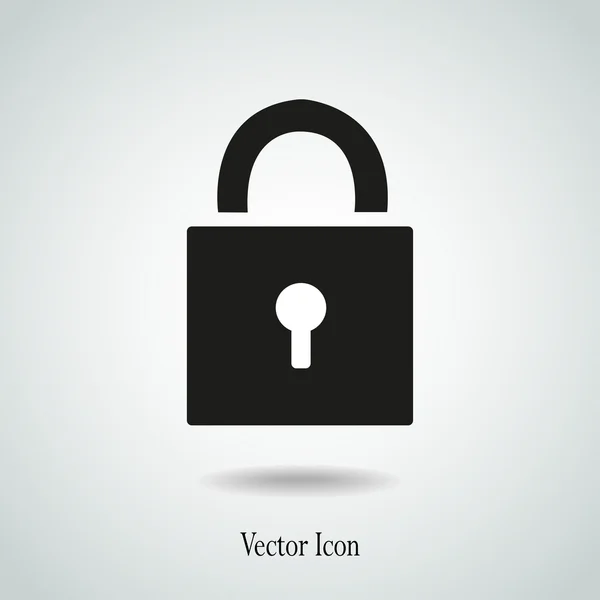 Icono de bloqueo — Vector de stock