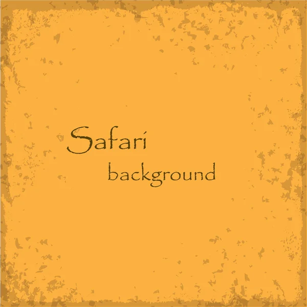 Safari bakgrund — Stock vektor