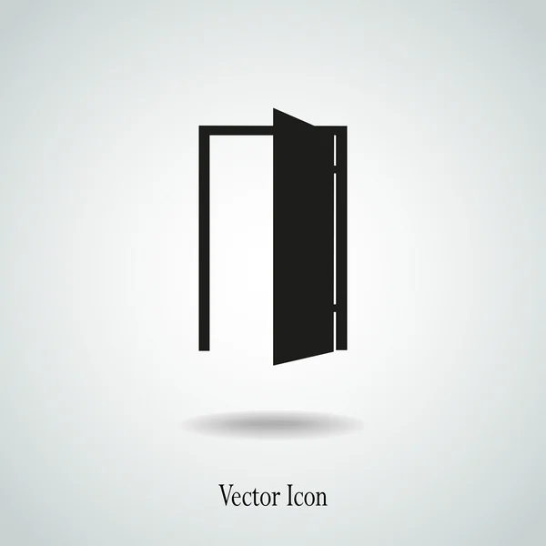 Icono de puerta — Vector de stock