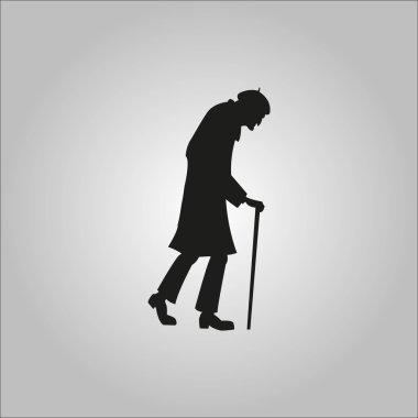 Eski insanlar siyah siluetleri