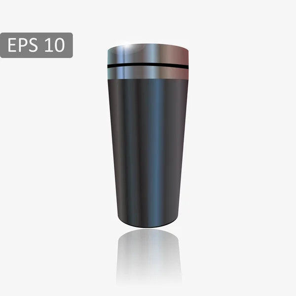 Thermo mug icon — Stock Vector