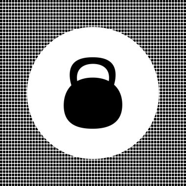 Kettlebell siyah işaret