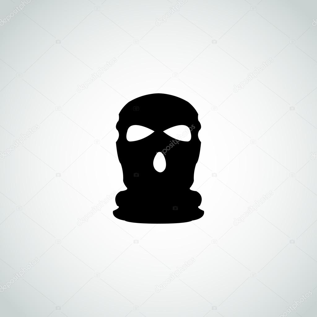 Mask terrorist sign