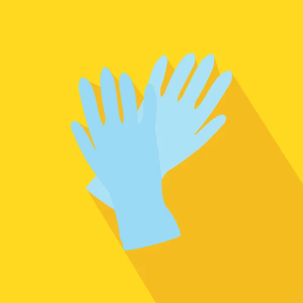 Sterile gloves icon — Stock Vector