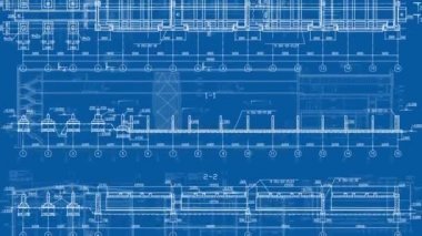 Arka plan inşaat çizimleri ilmekledi
