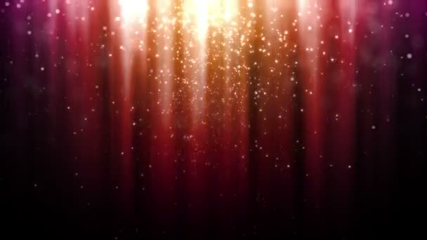 抽象的光芒背景粒子 — 图库视频影像