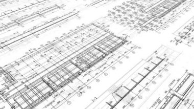 Arka plan inşaat çizimleri ilmekledi
