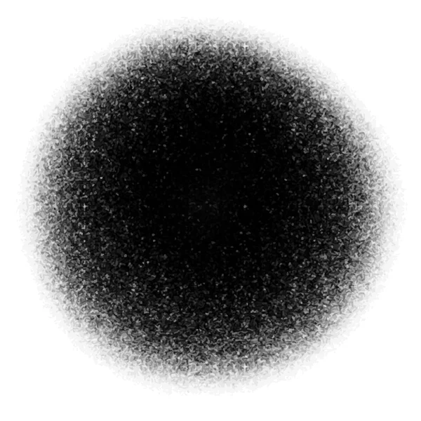 Siyah topu — Stok Vektör
