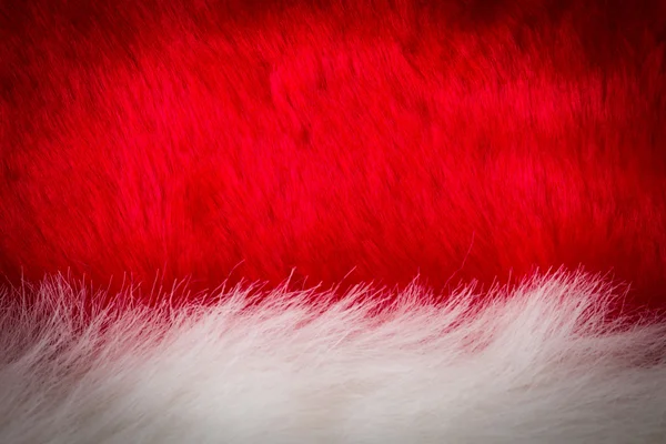 백색과 빨강 모피 — 스톡 사진