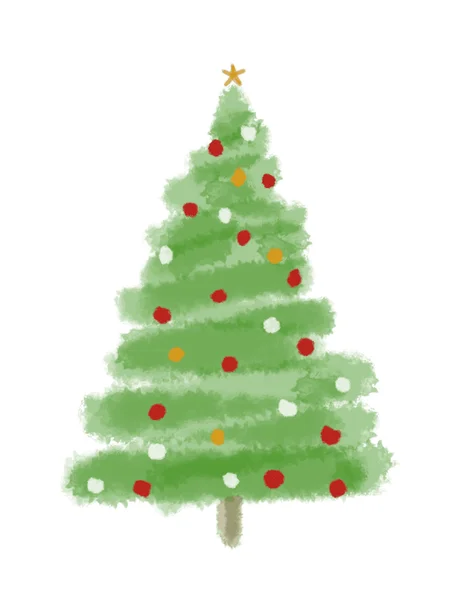 Árbol de Navidad — Vector de stock