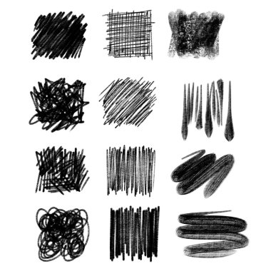 soyut elle çizilmiş doodle