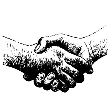  shaking hands clipart
