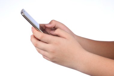 tutan el ve Smartphone Dokunmatik