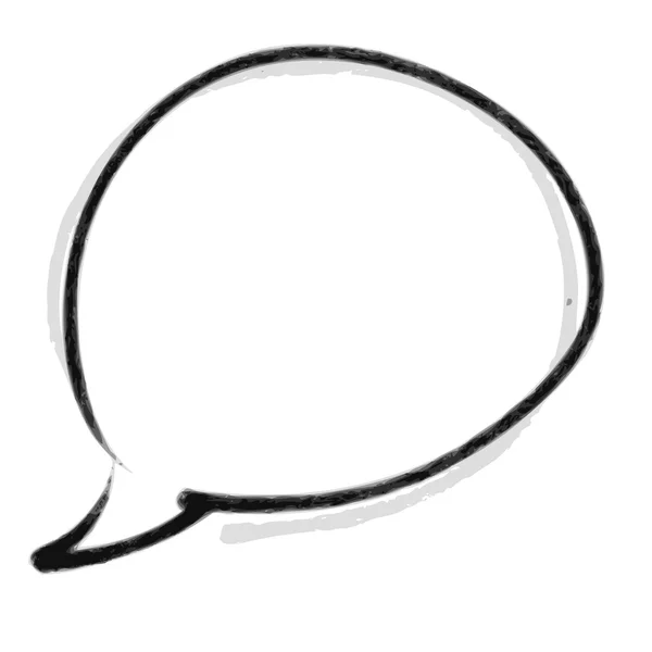Symbole de bulle de parole — Image vectorielle
