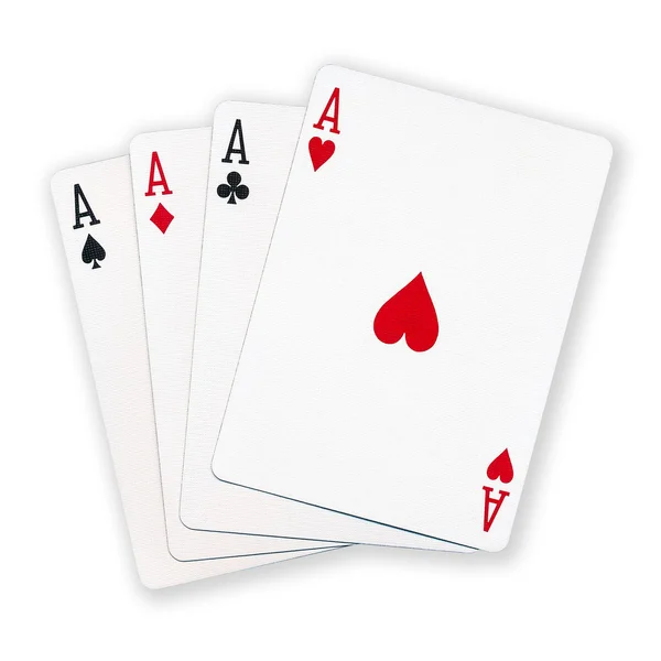 Four aces — Stock Photo, Image