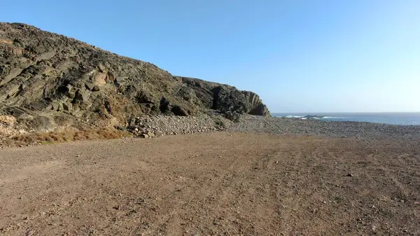 Oceano Atlantico Visto Dalle Montagne Dalle Scogliere — Foto Stock