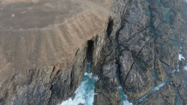 Océan Atlantique Des Montagnes Des Falaises — Photo