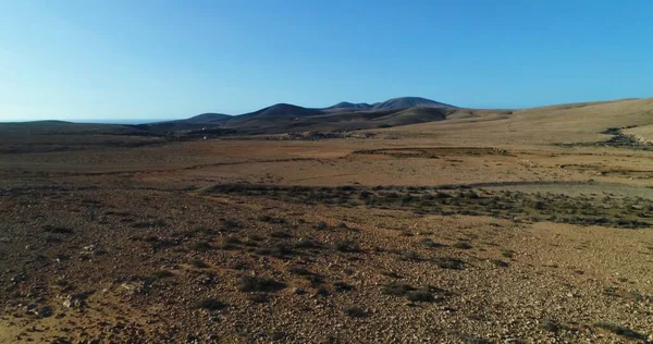 Horizonte Deserto Distante Que Faz Você Sonhar — Fotografia de Stock