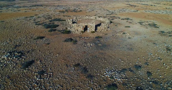 Horizonte Deserto Distante Que Faz Você Sonhar — Fotografia de Stock