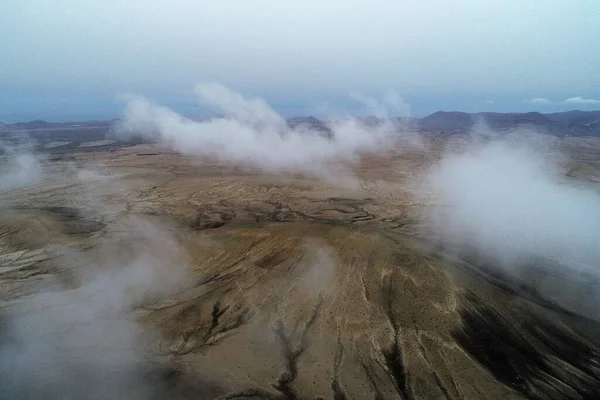 Horizonte Deserto Distante Que Faz Você Sonhar — Fotografia de Stock