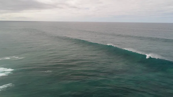 Costa Con Acantilados Sus Colores Mar Que Nota — Foto de Stock