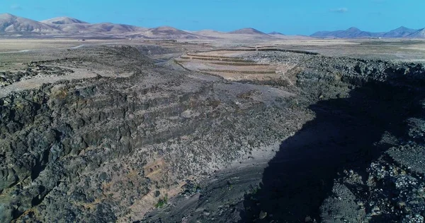 Kustlijn Met Kliffen Zijn Kleuren Zee Wordt Opgemerkt — Stockfoto