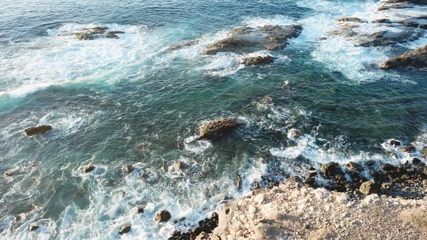 Coastline Cliffs His Colors — Stock Photo, Image