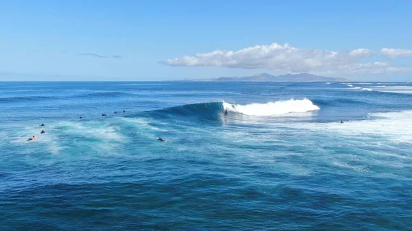 Surfen Perfecte Golven Canarische Eilanden — Stockfoto