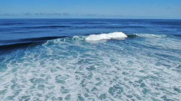 Surfing Doskonałych Fal Wyspach Kanaryjskich — Zdjęcie stockowe