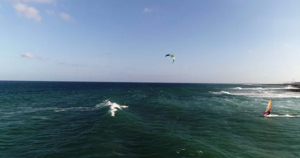 Surf Onde Perfette Nelle Isole Canarie — Foto Stock