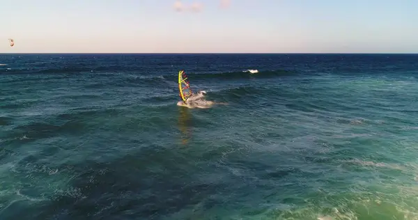 Surf Onde Perfette Nelle Isole Canarie — Foto Stock