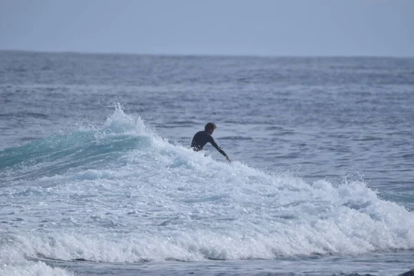Surfers Enjoying Sea — Stock Photo, Image