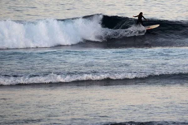 Surfing All Its Splendor — Stock Photo, Image