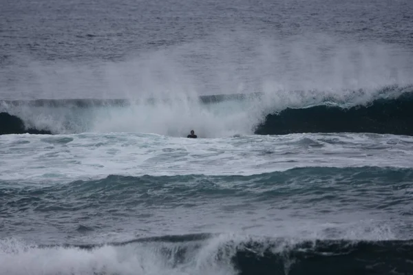 Surfistas Disfrutando Del Mar — Foto de Stock