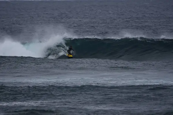 Surfeurs Profitant Mer — Photo