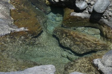 the waves showing their power