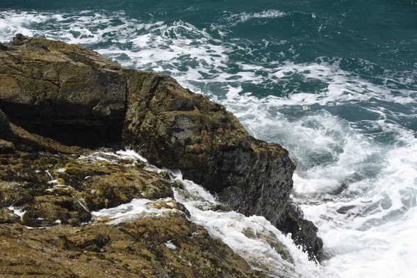 Blick Auf Das Meer Von Den Klippen Aus — Stockfoto