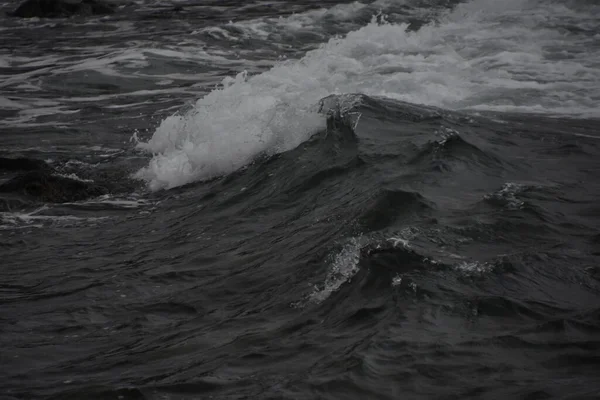 Waves Showing Power — Photo