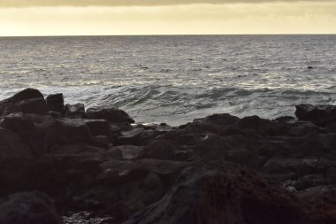 Lanzarote kıyıları İspanya 'daki kanarya adalarıdır.