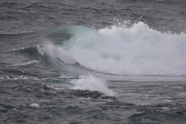 カナリア諸島沿岸の波は — ストック写真