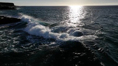 Güzel deniz manzarası.