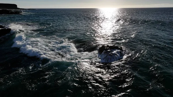 Güzel deniz manzarası. doğa arkaplanı