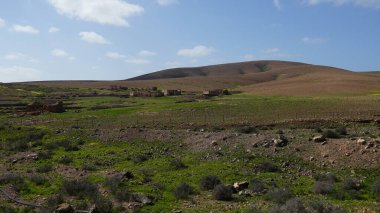 Fuerteventura şehrinin eski kalıntıları