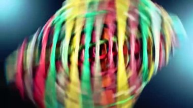 Plastik renkli doku sanatı
